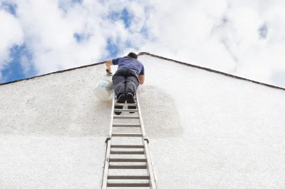 Peinture extérieure à Bons-Tassilly — façades et ravalement